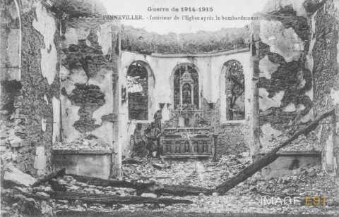 Eglise en ruines (Fenneviller)